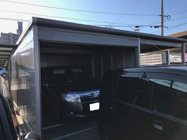 E＆Rプロ店に新しくカーポートが仲間入り②！【ヨドコウ