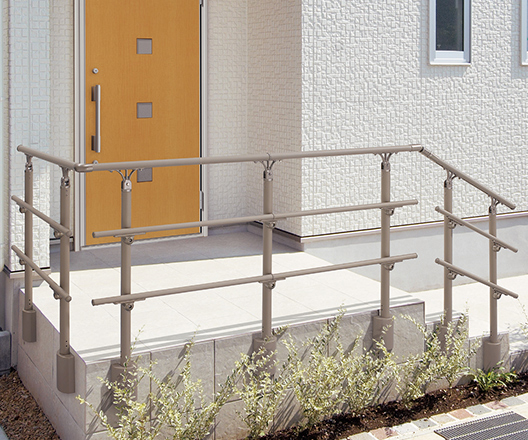 【展示品・未使用】フィンランド製 ユニバーサルデザイン 手摺 ユニバーサルデザインの歩行者用補助手すり【UD手すり