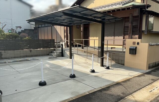 駐車場拡張工事