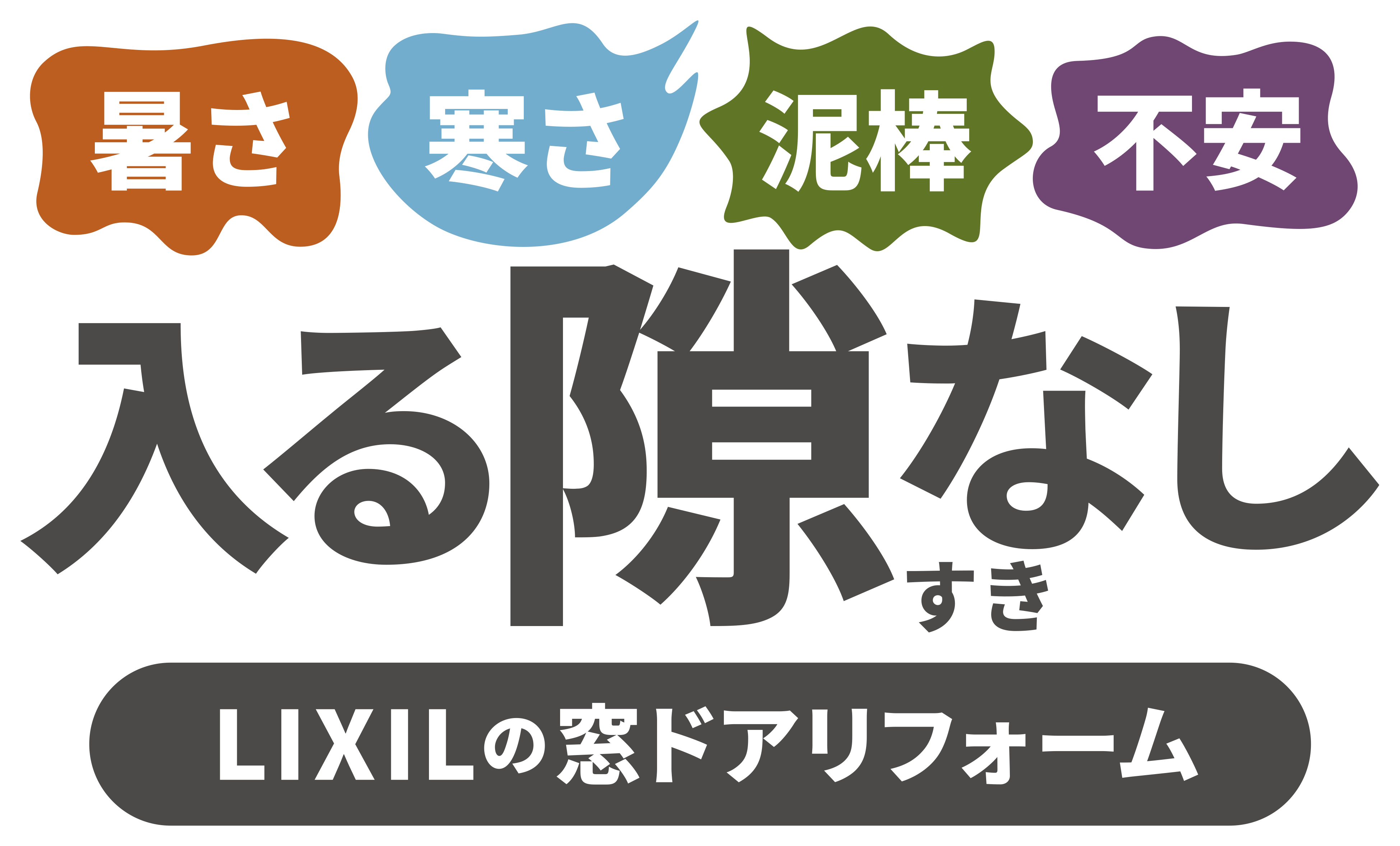 入る隙なし、リクシル