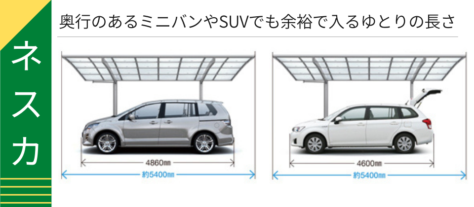 ミニバン,SUV,カーポート,奥行,佐賀,小城市