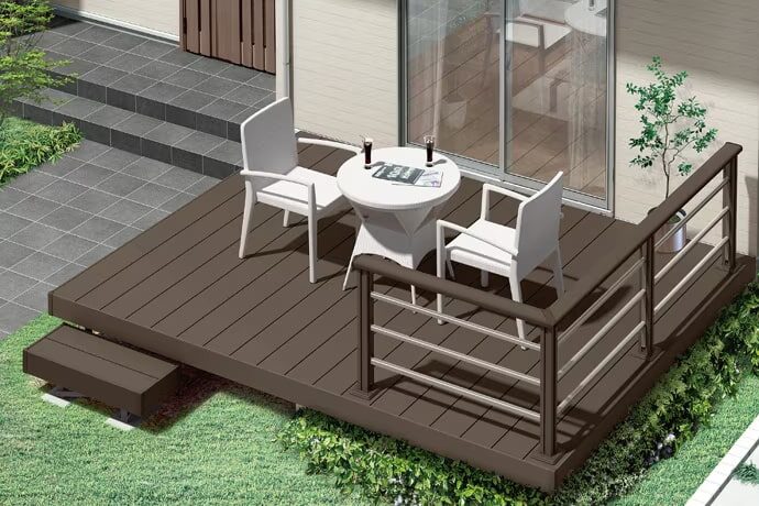 LIXIL ウッドデッキ